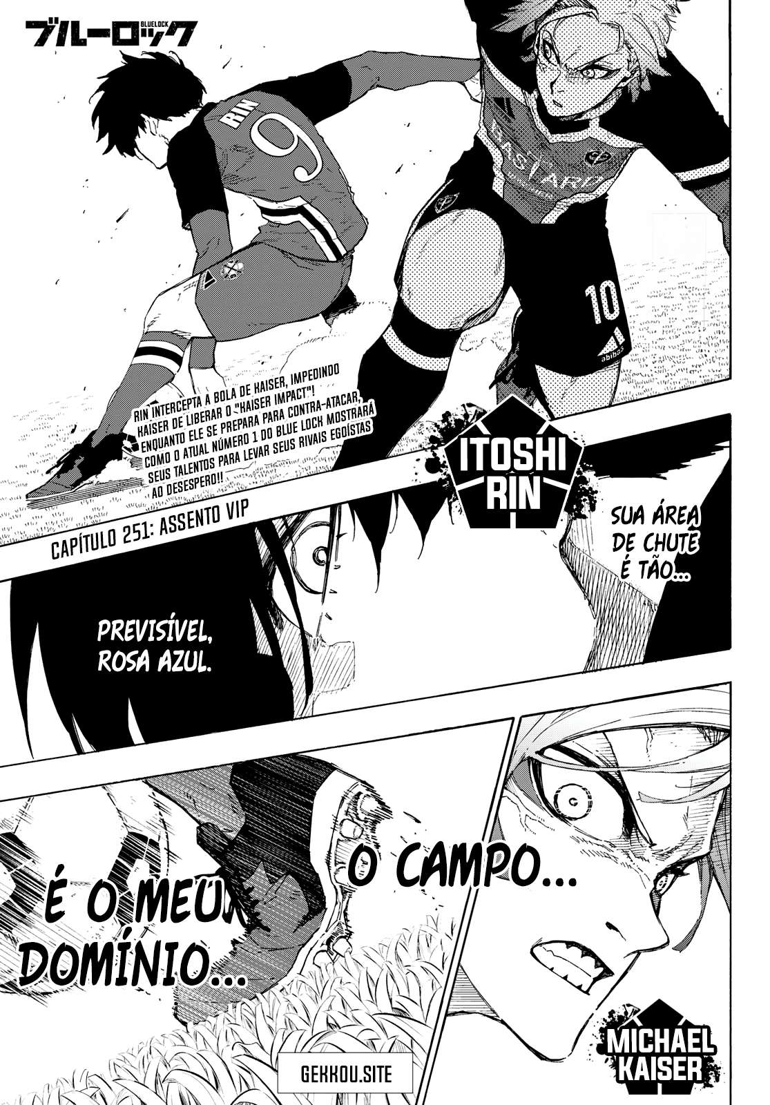 Read Blue Lock BR Manga Online