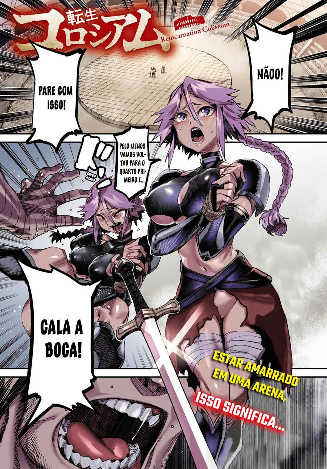 Read Reincarnation Coliseum BR Manga Online