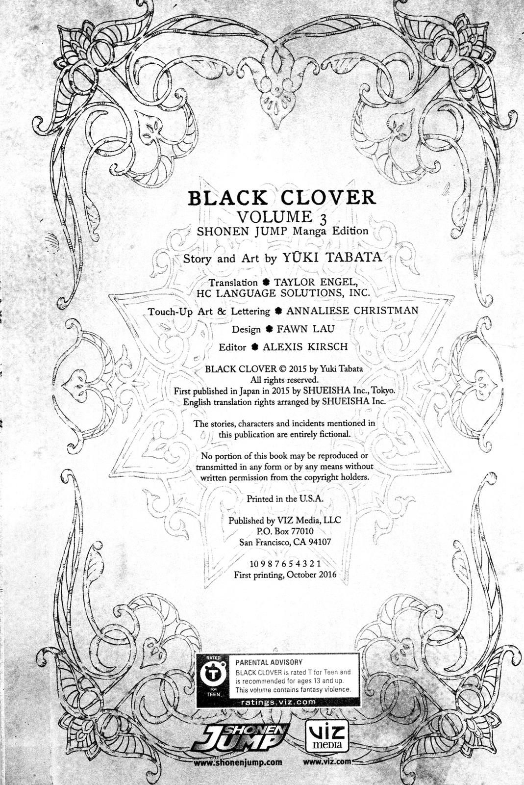 Read Black Clover Manga Online
