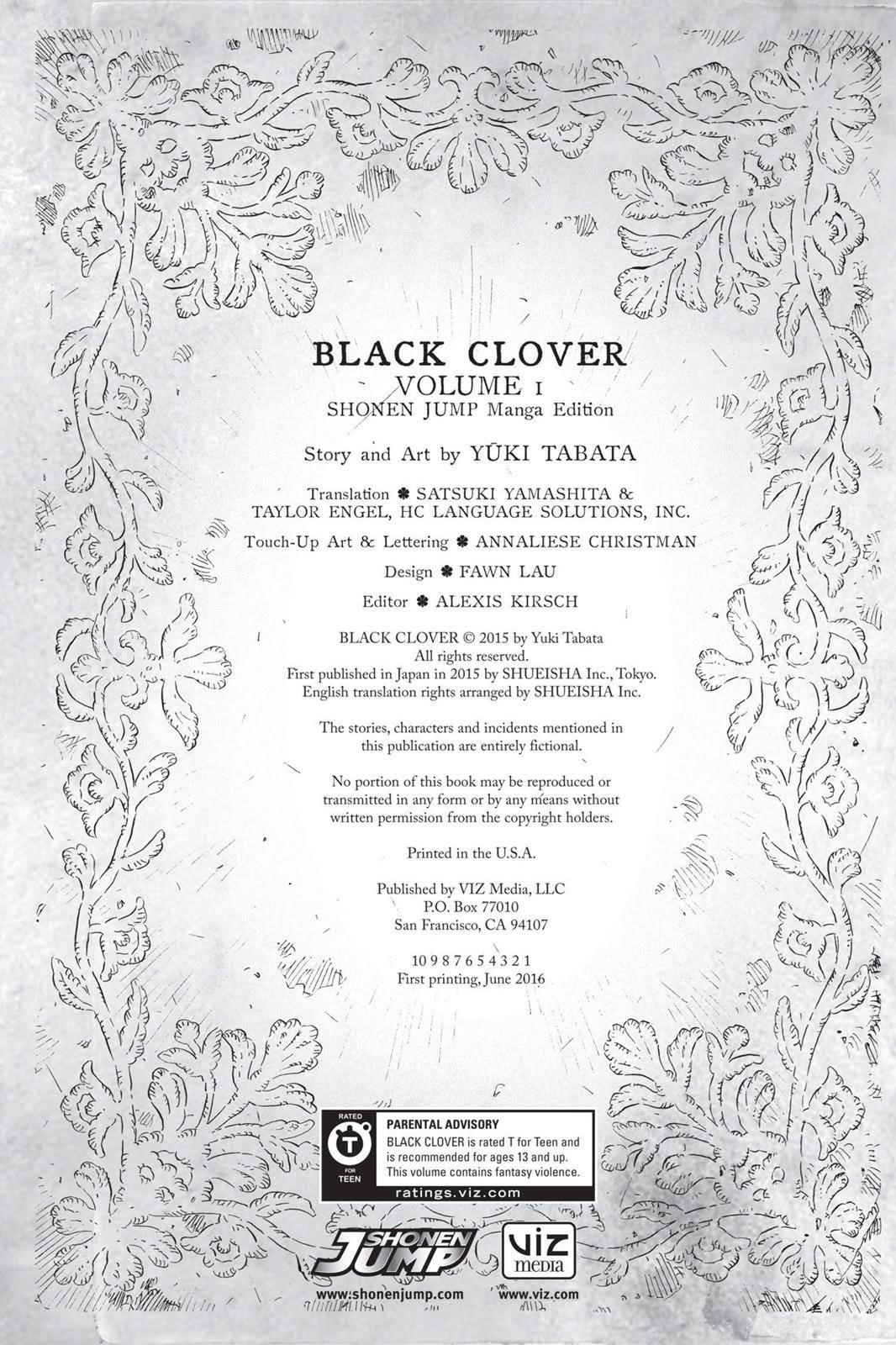 Read Black Clover Manga Online