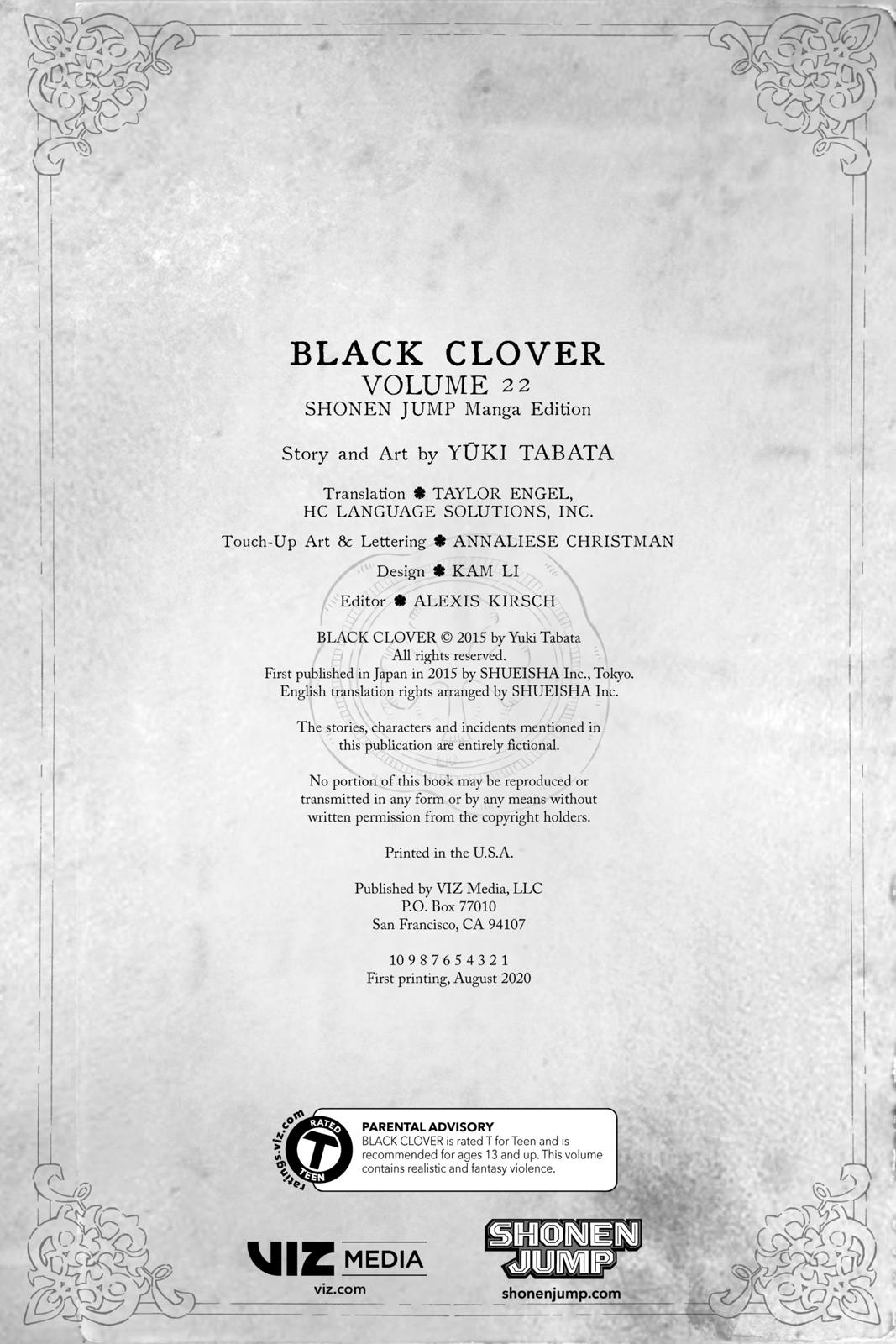 Read Black Clover Manga Online