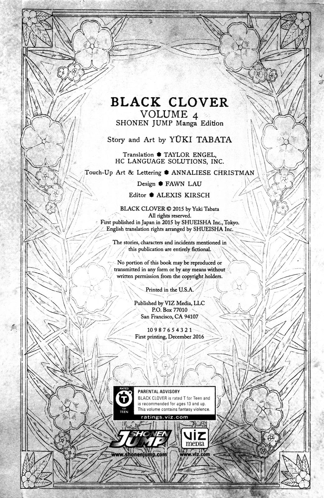 Read Black Clover Manga Online