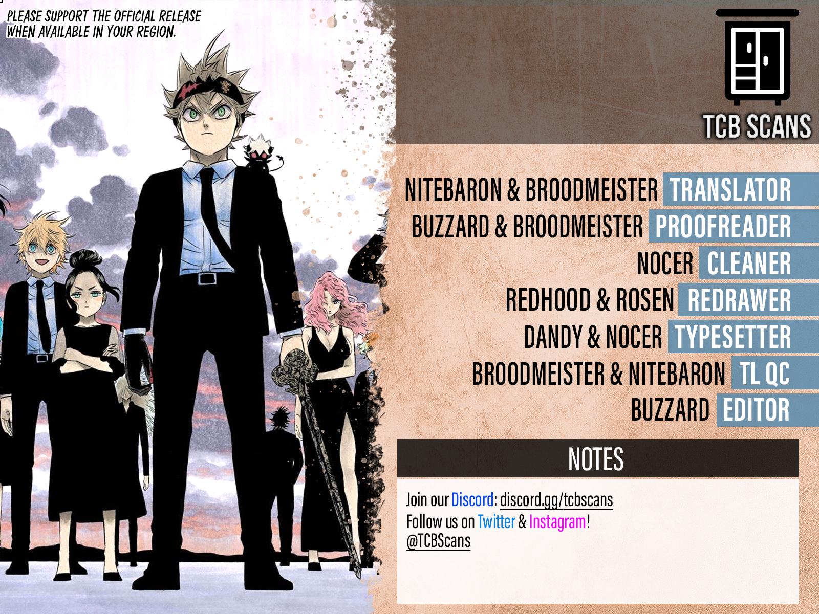 Read Black Clover Manga Online