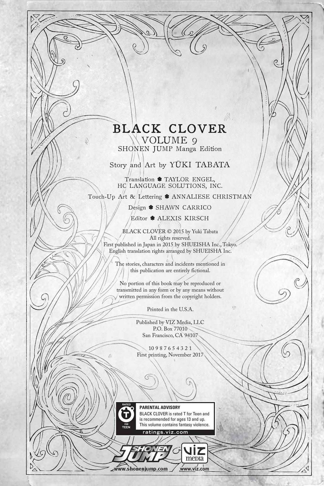 Read Black Clover Manga Online