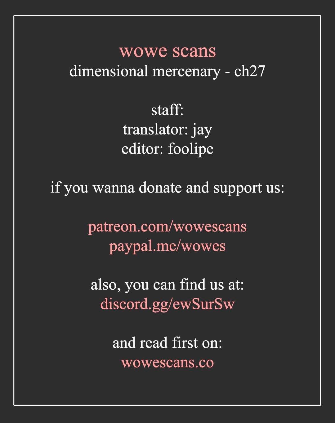 Read Dimensional Mercenary Manga Online