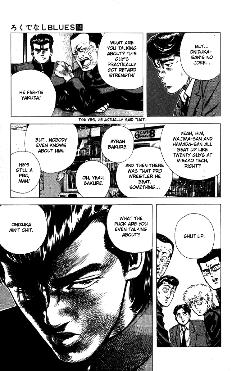 Read Good For Nothing Blues Manga Online