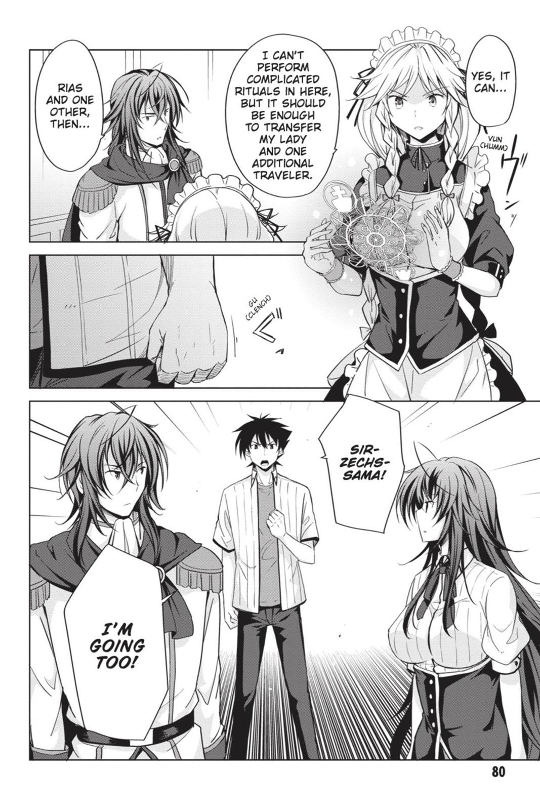 Read High School DxD Manga Online