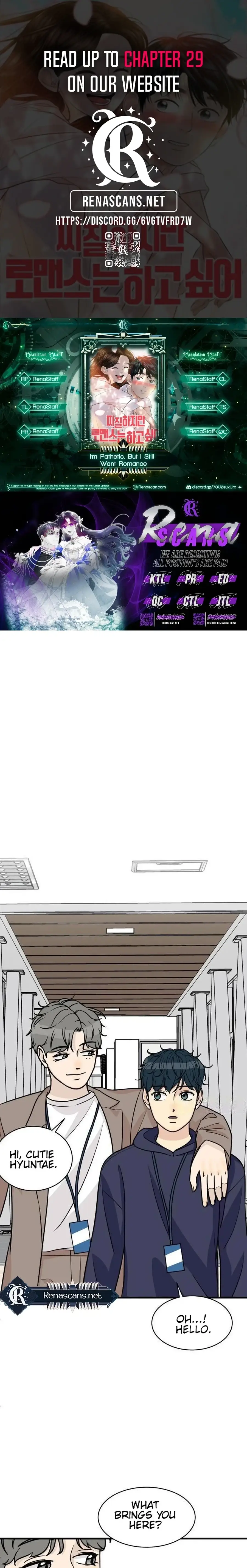 Read It's Pathetic, but I Want to Do Romance Manga Online