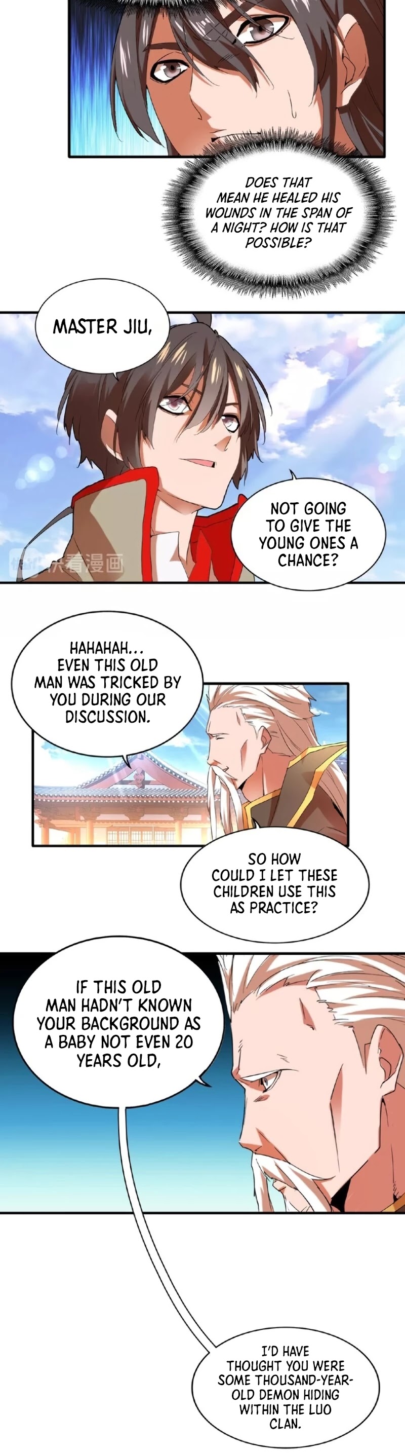 Read Magic Emperor Manga Online