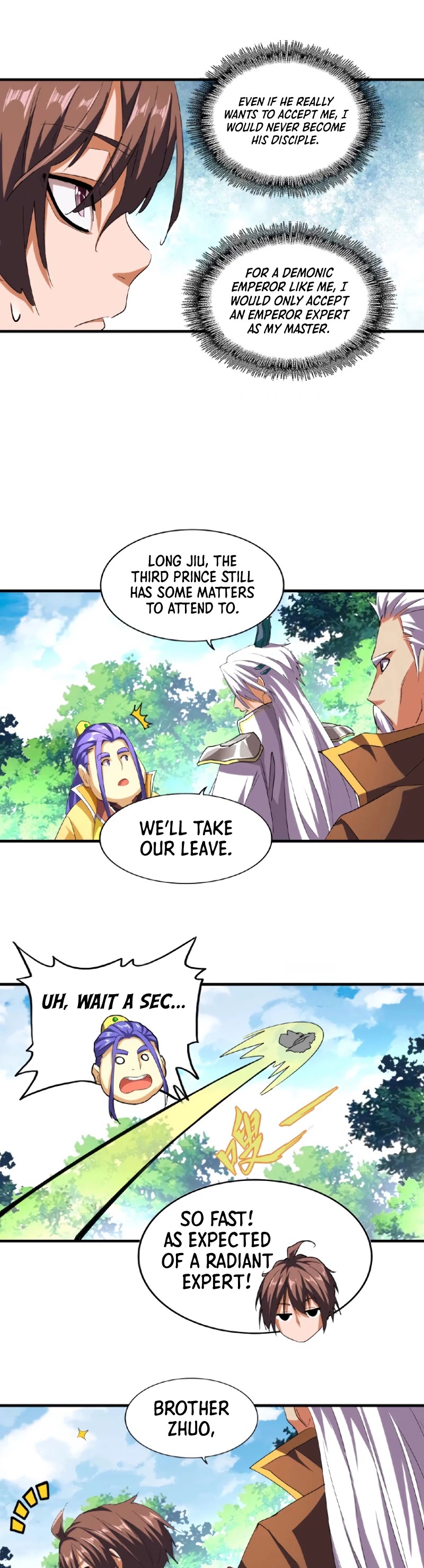 Read Magic Emperor Manga Online