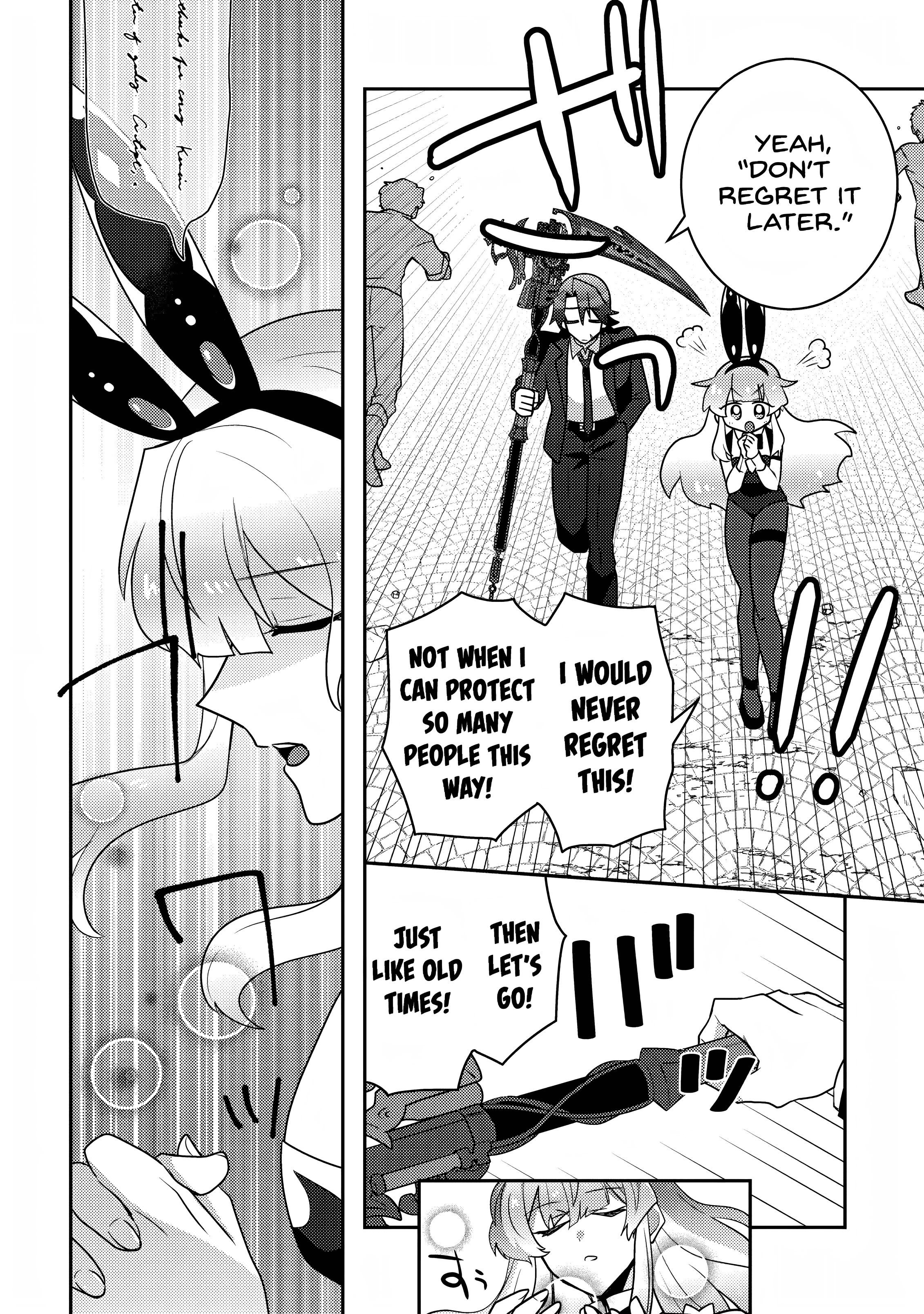 Read Moto Eiyuu wa Daitokai Saikyou no Benriya san Moto Seijo no Bunny Girl to Tomo ni Arayuru Trouble Kaiketsu Itashimasu Manga Online