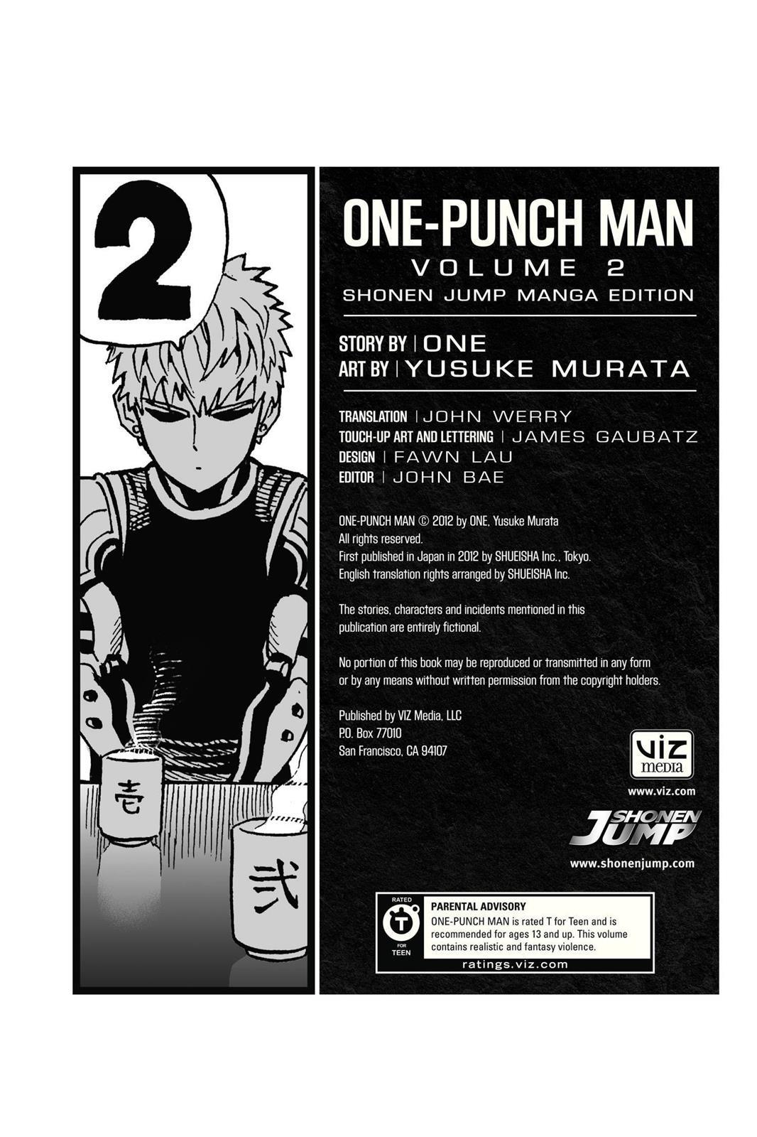 Read One Punch Man Manga Online