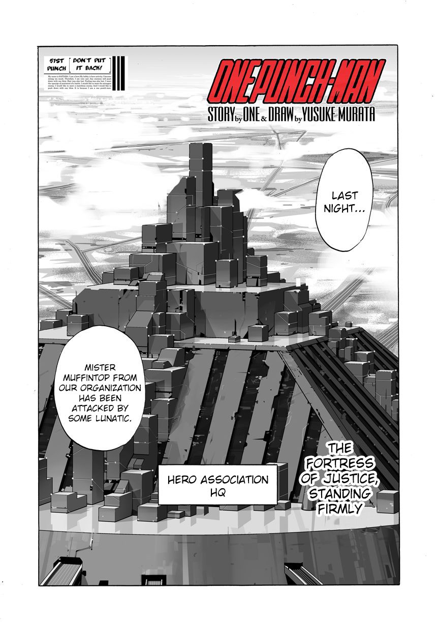 Read One Punch Man Manga Online