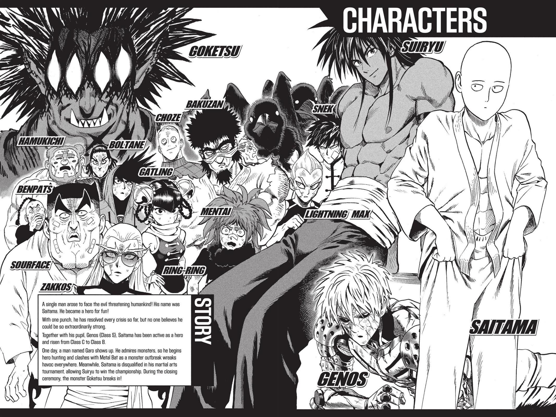 Read One Punch Man Manga Online