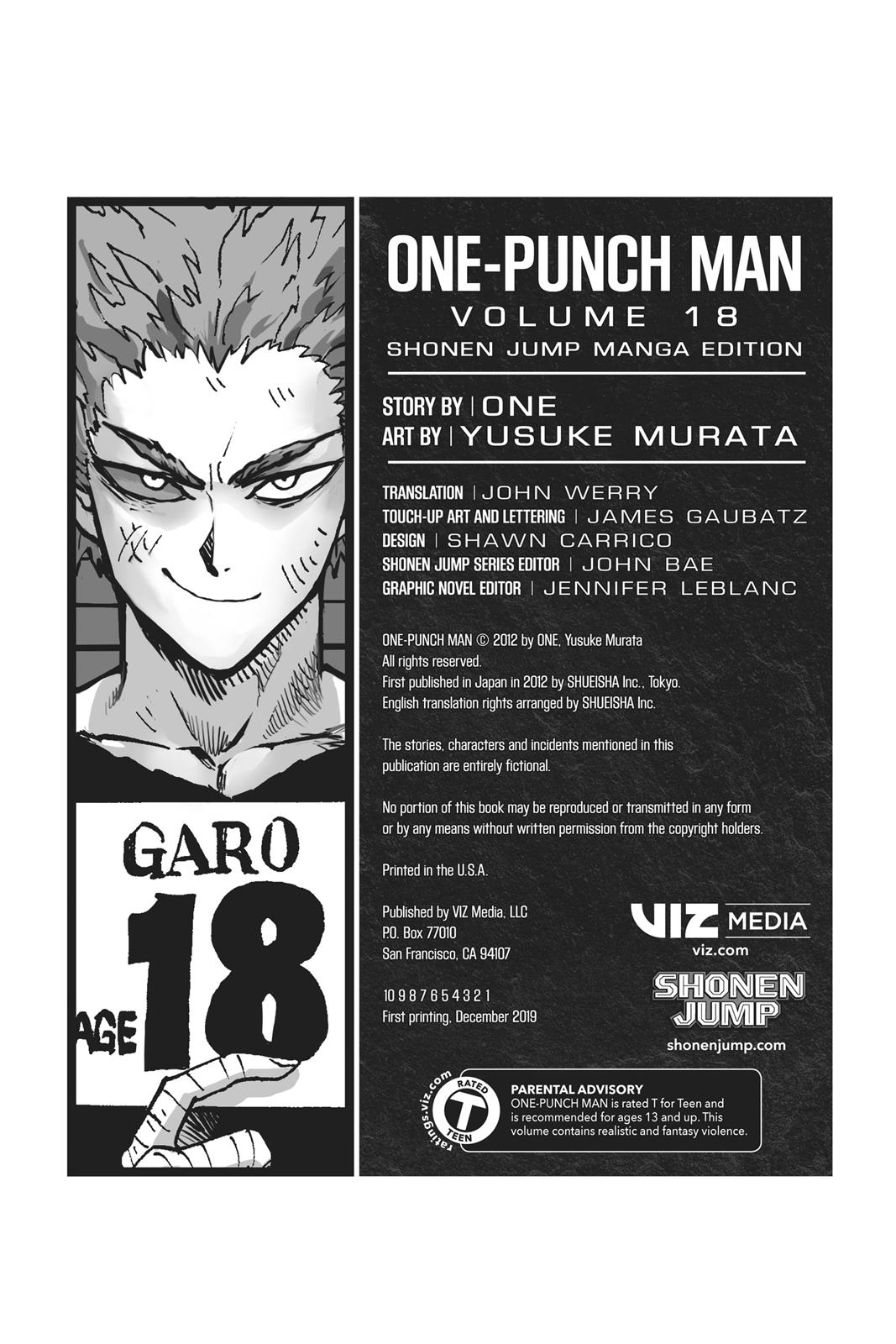 Read One Punch Man Manga Online
