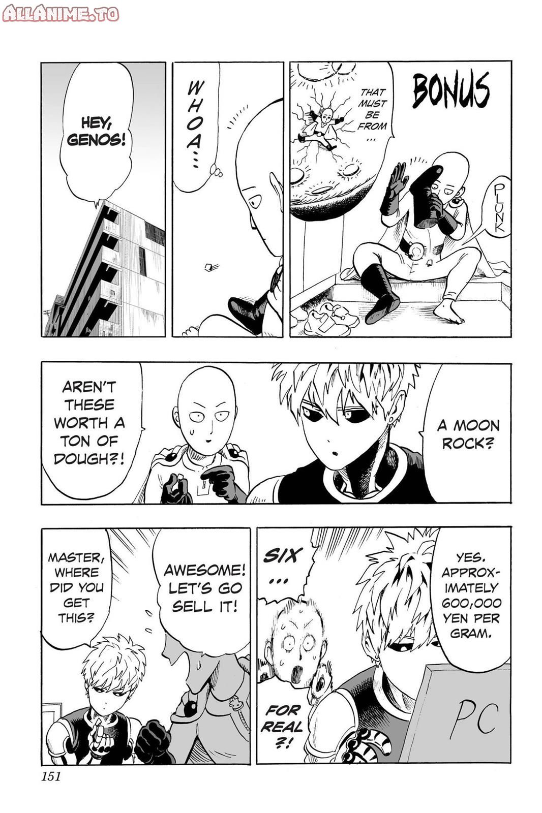 Read One Punch Man Manga Online