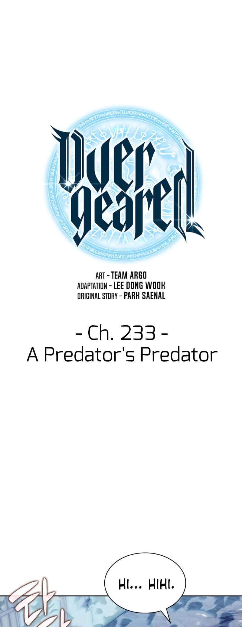 Read Overgeared Manga Online