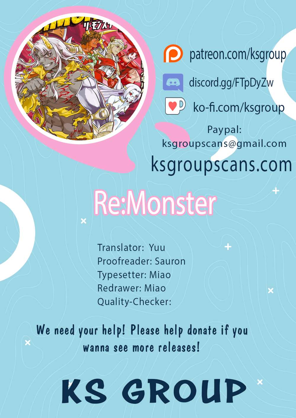 Read Re Monster Manga Online