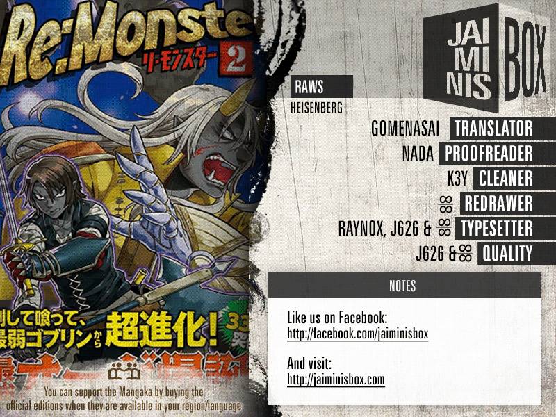 Read Re Monster Manga Online