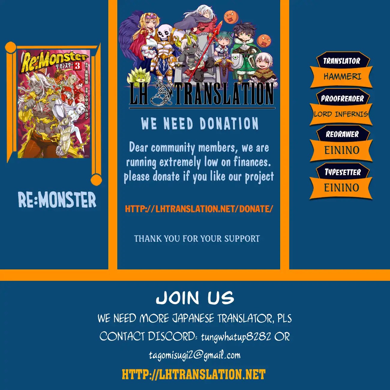 Read Re Monster Manga Online
