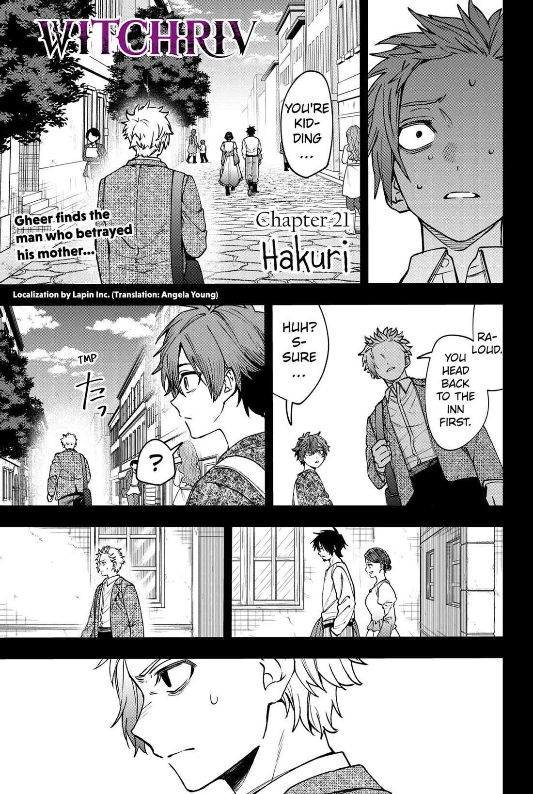 Read WITCHRIV Manga Online